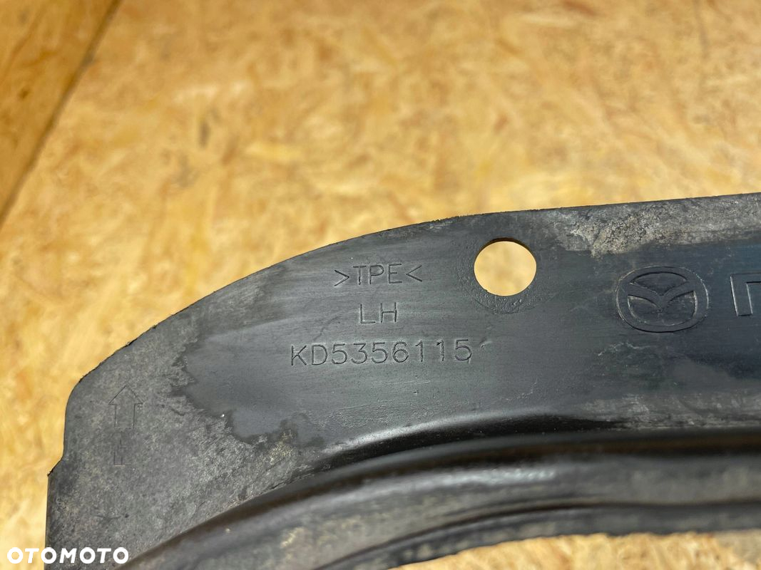 CHLAPACZ OSŁONA PROGU NADKOLA PRZÓD LEWY MAZDA CX-5 CX-5 I KD53-56115 2012- - 8