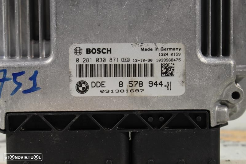 Centralina De Motor Bmw 1 (F20)  8578944 / 0281030871 / 1039S68475 - 2