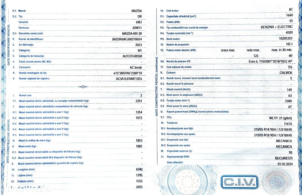 Mazda MX-30 e-SKYACTIV MAKOTO - 10