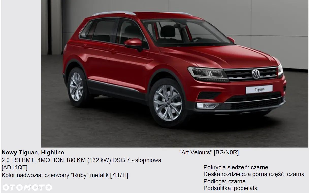 Volkswagen Tiguan 2.0 TSI BMT 4Mot Highline DSG