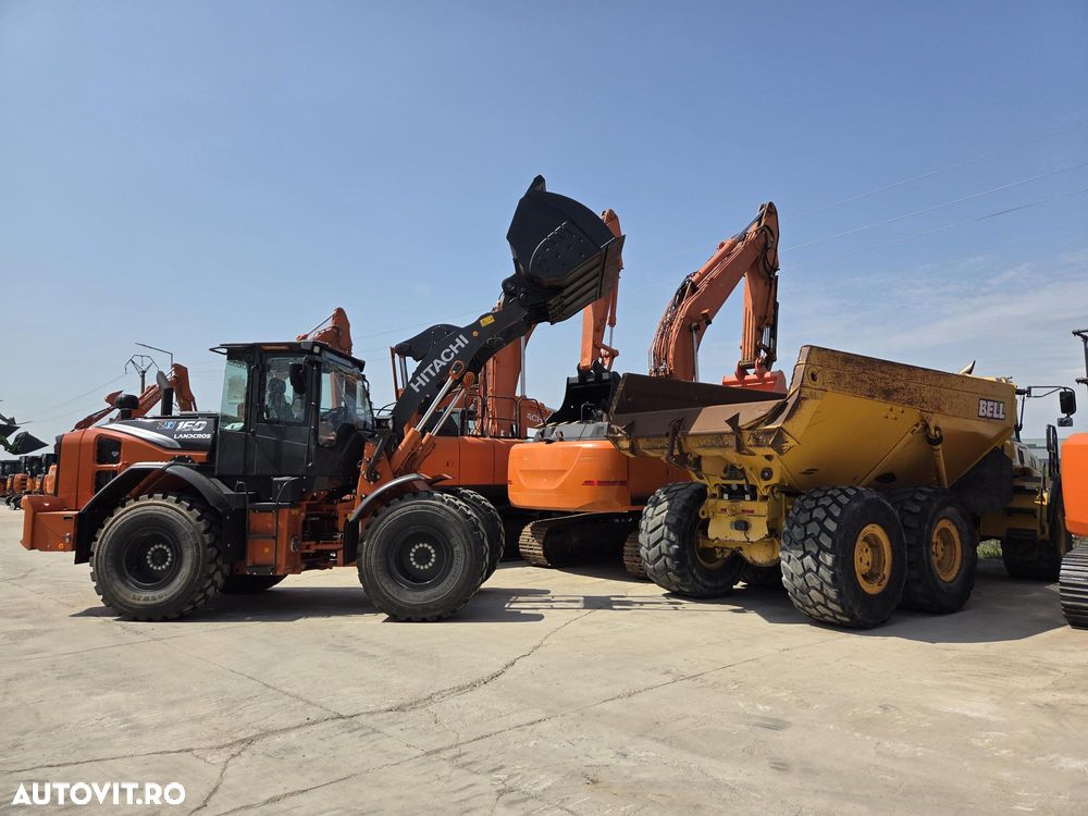 Hitachi ZW160-7, NOU 2026, cupa 2,5mc, 14,5tone, Anvelope MICHELIN, cantar din fabrica, gresare automata, motor 173CP, camera spate, camere laterale, scaun operator pneumatic, produs in JAPONIA, posibilitate leasing 5 ani, GARANTIE 3 ANI-PROMOTIE 156.900 EUR - 39