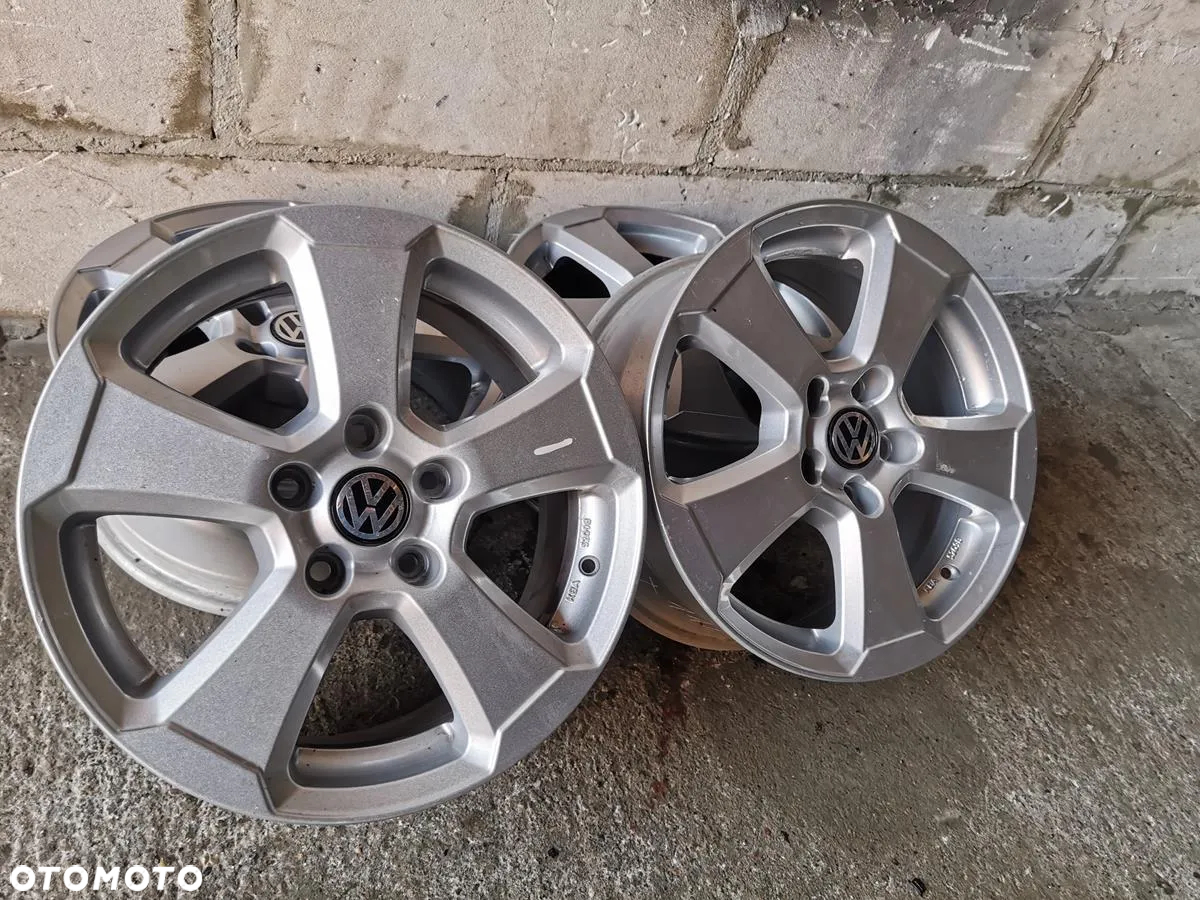 ALU FELGI 5X112 R16 ET48 7J ALUETT SEAT SKODA VW AUDI - 5