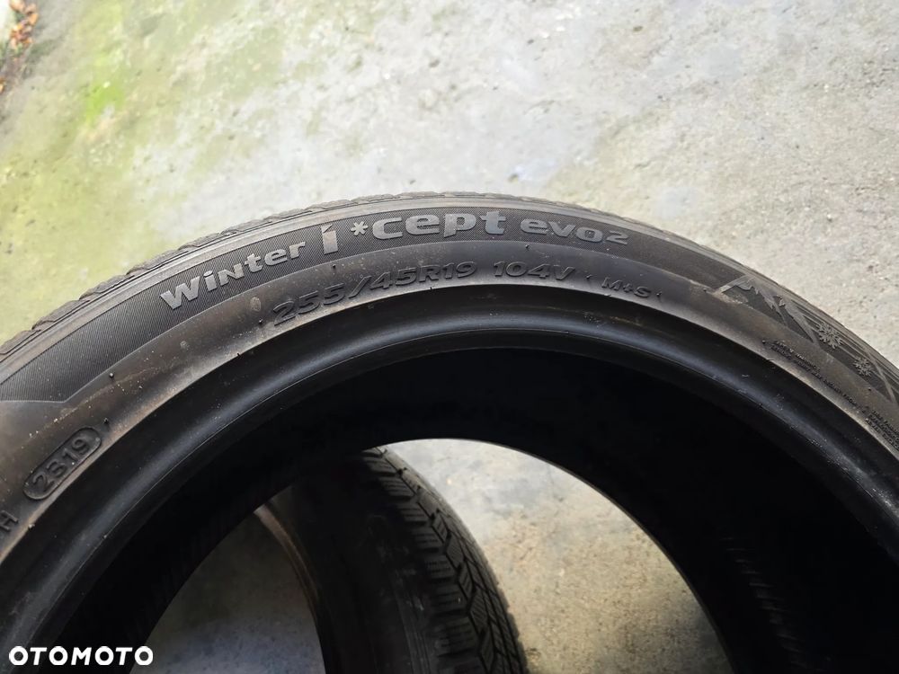 255/45/19 Zima Para 2szt 5mm 19r. Hankook Winter icept Evo 2 - 5