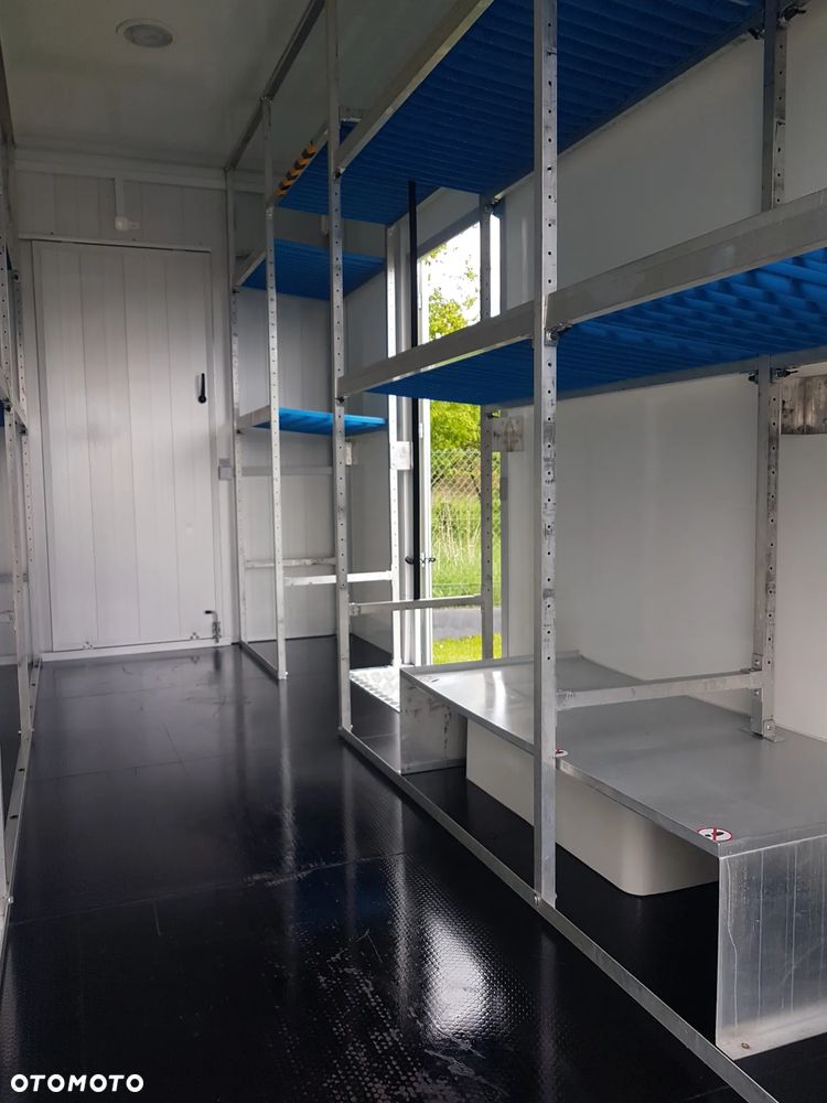 Iveco DAILY KONTENER NISKOPODŁOGOWY 4,43x2,23x2,42 SKLEP FOODTRUCK BAR KLIMA KONIOWÓZ KAMPER - 26