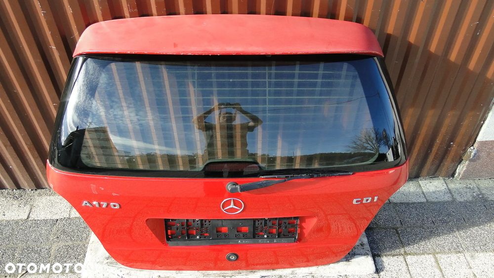 MERCEDES A-KLASA W168 KLAPA BAGAŻNIKA TYŁ TYLNA KOMPLETNA - 2
