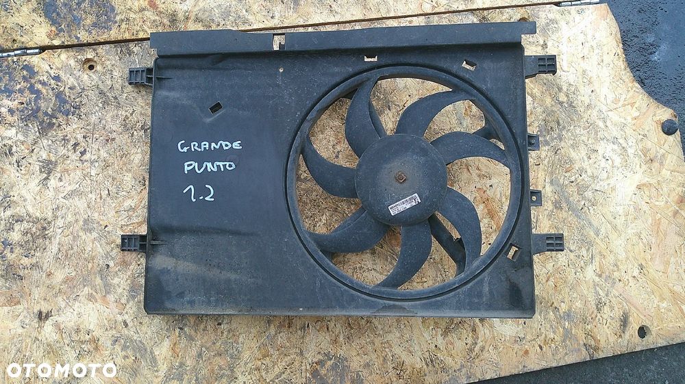 FIAT GRANDE PUNTO 1.4 8V WENTYLATOR CHŁODNICY