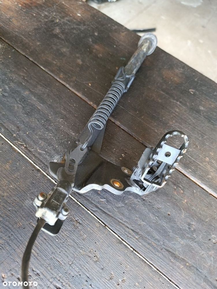 Stopka boczna Yamaha WR 125 08r czujnik  stopu podpórka set podnóżek - 8