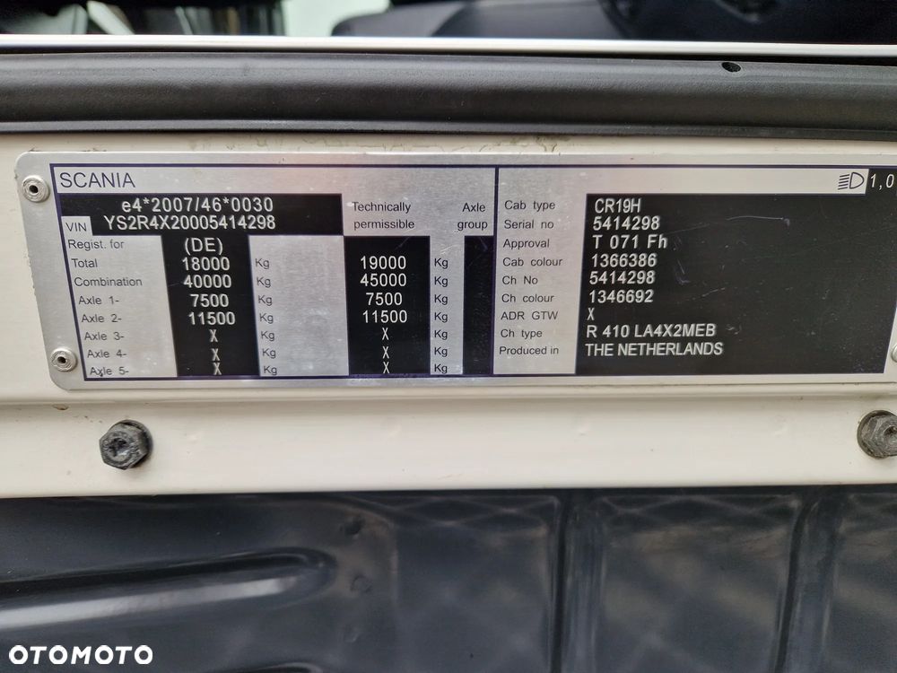 Scania R410 /MEGA/Podwójne szyby/Klima Postojowa Automat Retarder /JVG Gliwice - 11