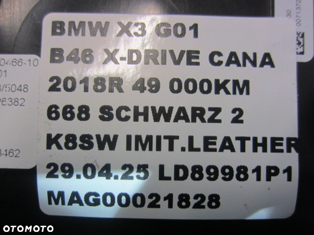 BMW X3 G01 G30 G02 MODUŁ STEROWNIK UKŁADU KLIMATYZACJI 64119826322 9826322 - 6