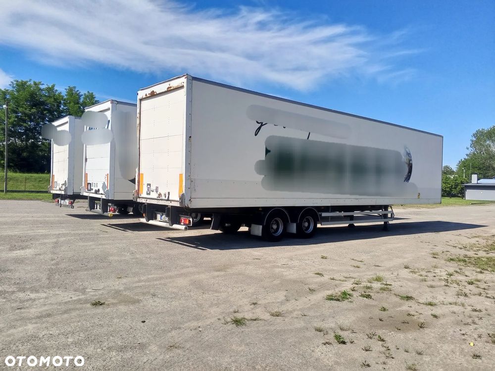 Fruehauf TRAILER/FURGON/KONTENER -IGEALNY TEŻ NA MAGAZYN/MOCNA PODŁOGA -FRANCJA - 6