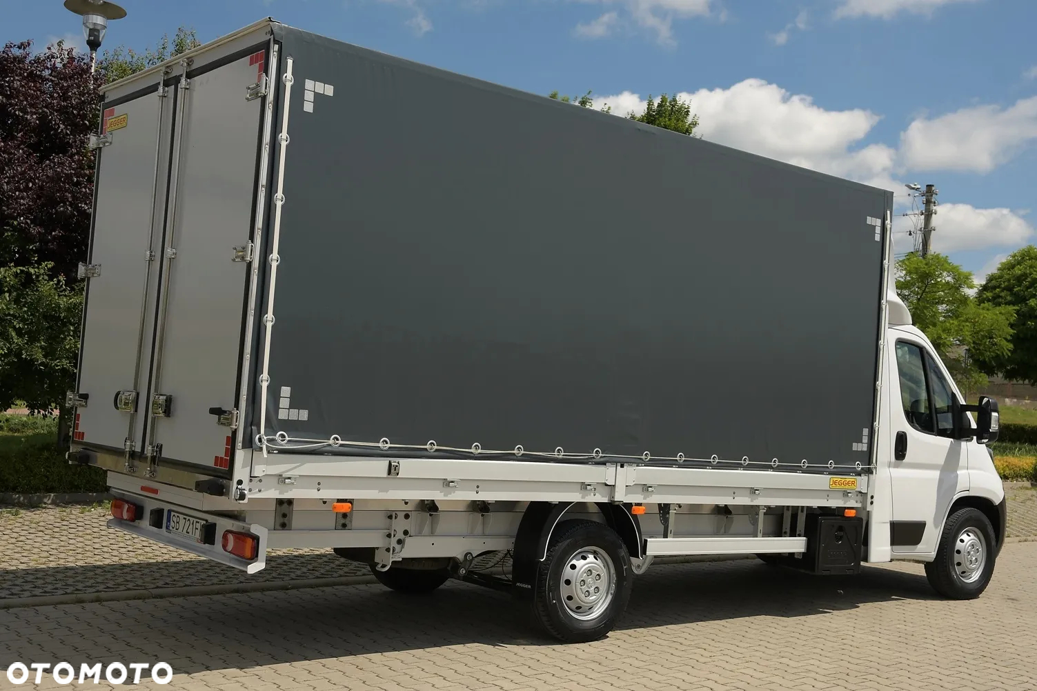 Peugeot DUCATO BOXER PLANDEKA 10 PALET DRZWI - 4