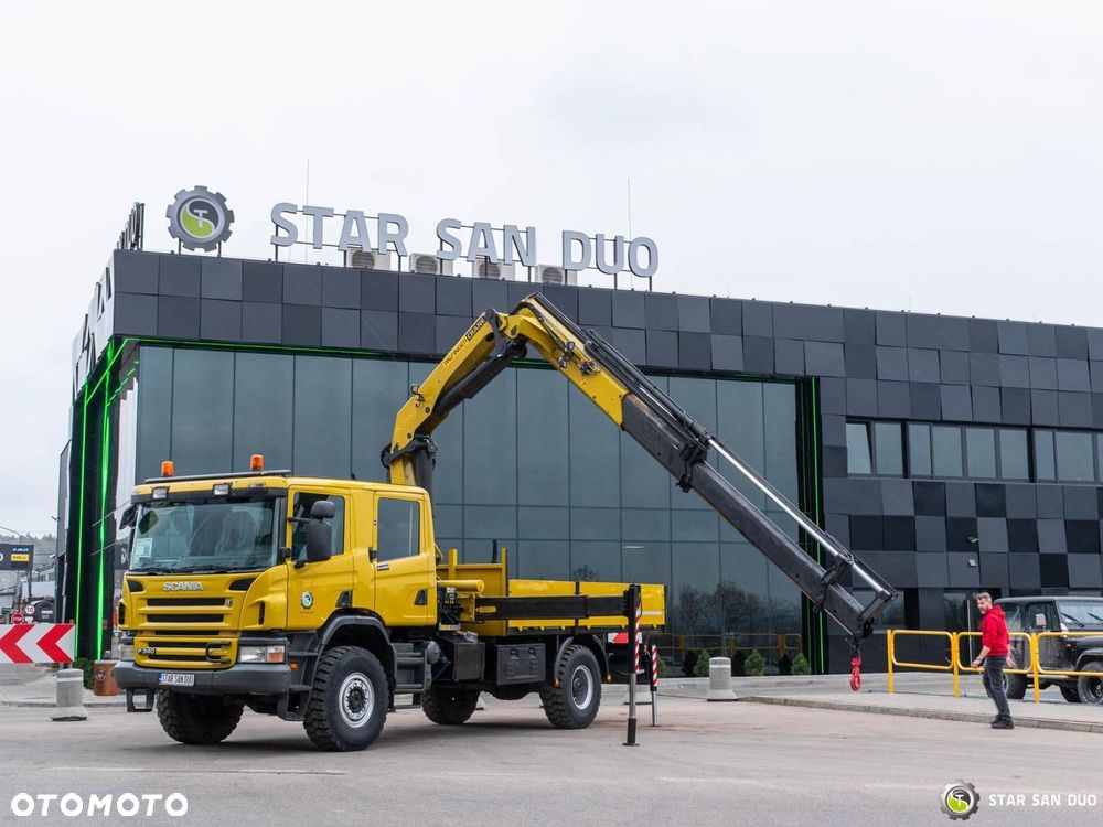 Scania P340 4x4 PALFINGER PK 27002 HDS Żuraw - 9