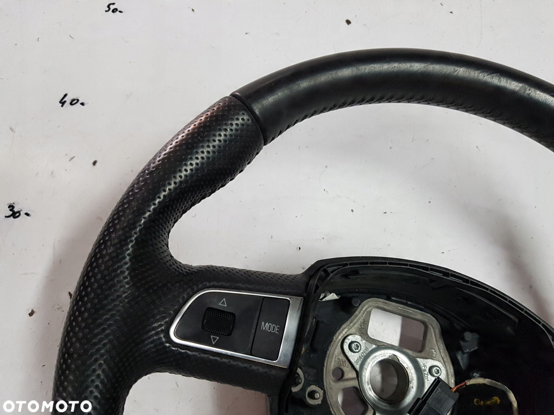 AUDI Q5 8R 08-12r A3 8P KIEROWNICA SKÓRZANA 8R0419091FTNA - 3