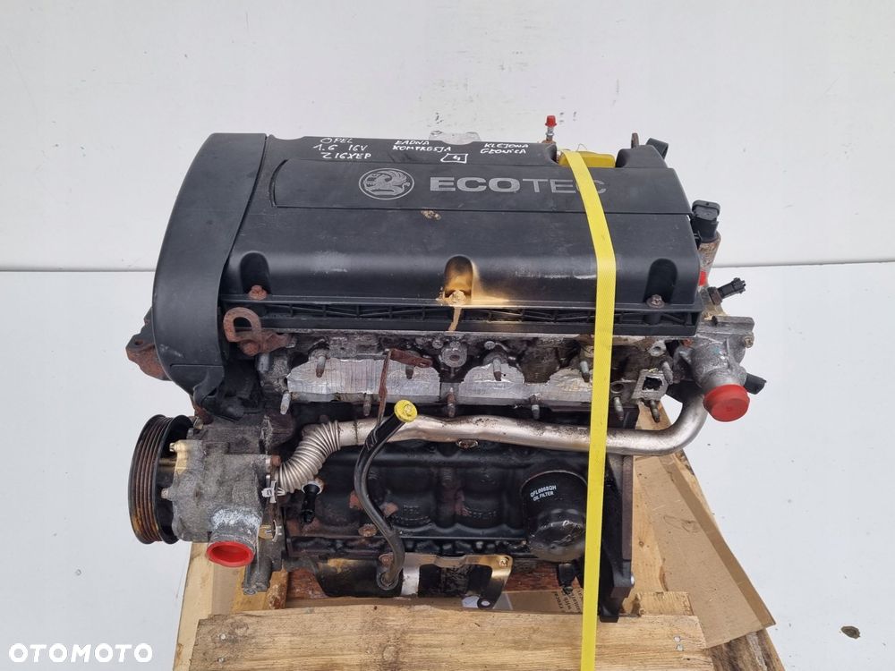 SILNIK KOMPLET Opel Astra II G 1.6 16V klejona głowica Z16XEP - 10