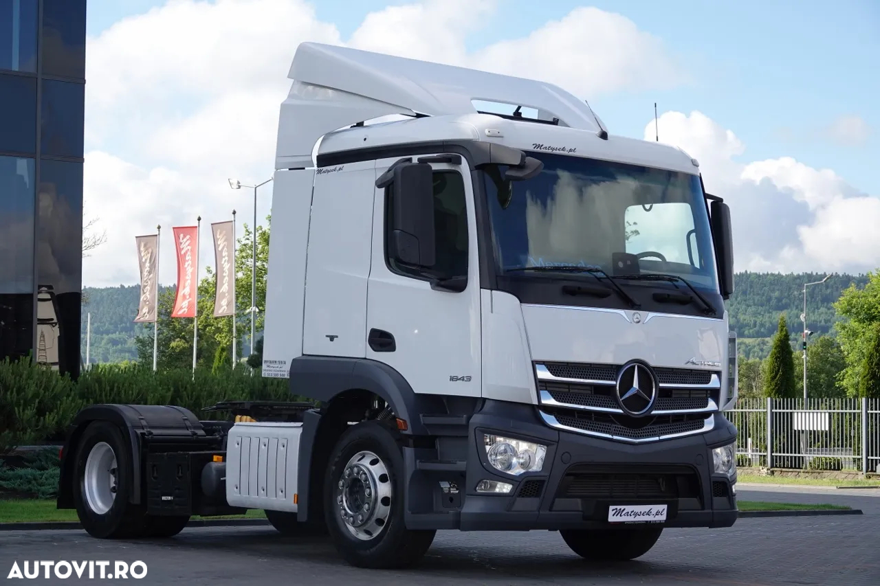 Mercedes-Benz ACTROS 1840 / FULL ADR / CABINA MICĂ / GREUTATE: 6200 KG / KILOMETRAGE MICĂ / - 2