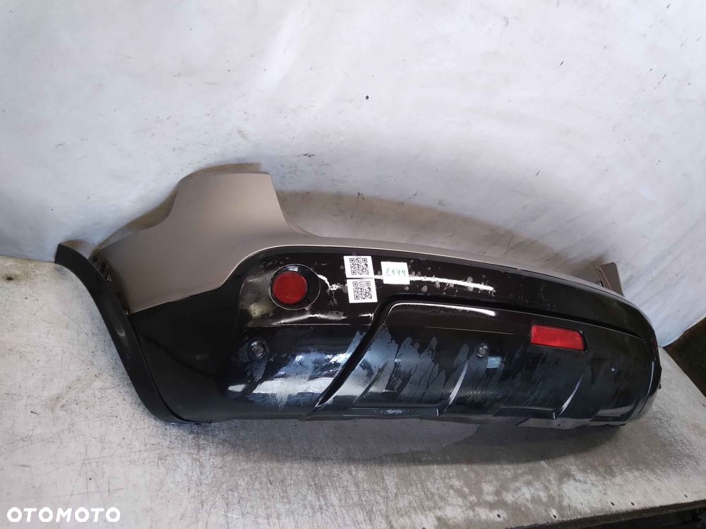 ^ ZDERZAK TYŁ TYLNY NISSAN QASHQAI J10 C30 PIASKOWY ZŁOTY PDC CZUJNIKI - 2