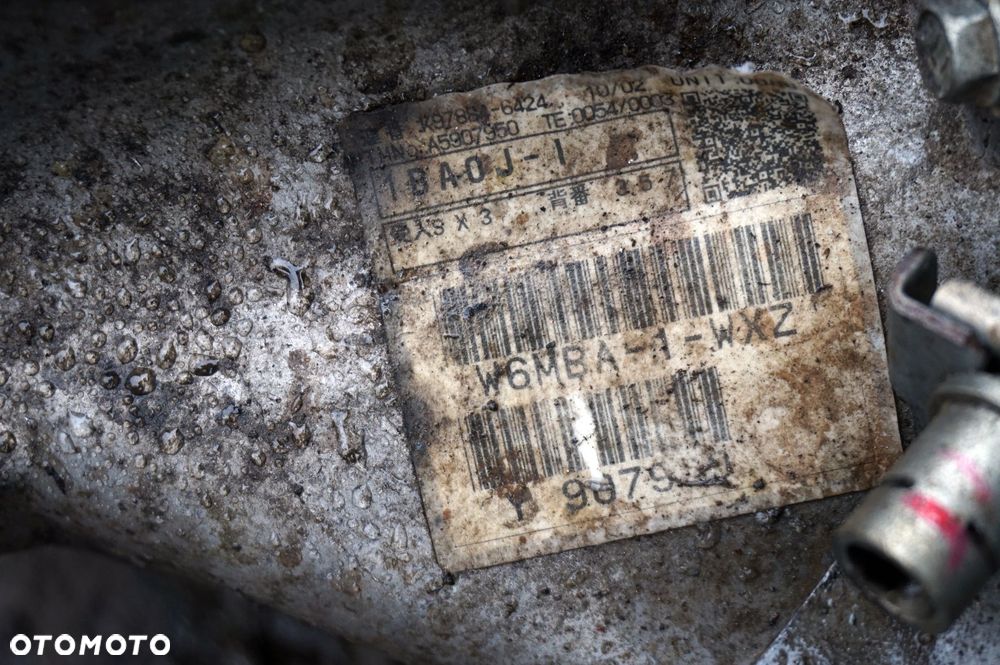 SKRZYNIA BIEGÓW MANUALNA OUTLANDER III LIFT 2.2 DI-D W6MBA-1-WXZ A5907950 MITSUBISHI 2015-2018 - 6