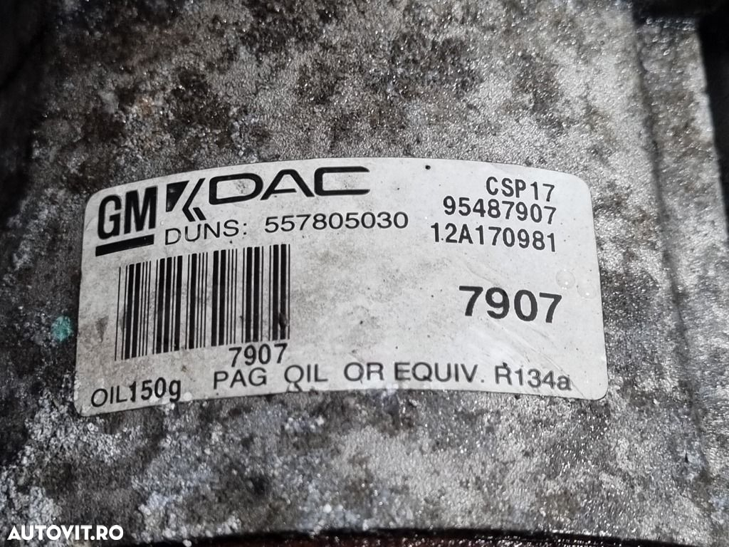 Compresor clima Opel Antara Facelift 2.2 D 2010 - 2015 Z22D1 (1120) 557805030 - 5