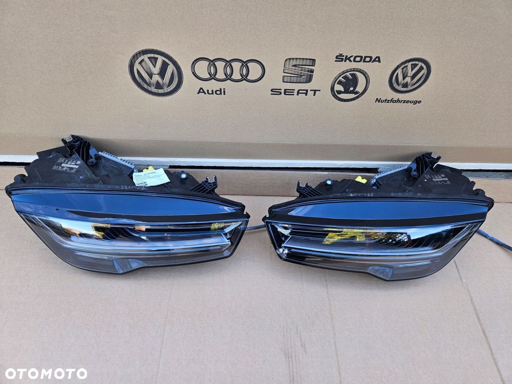 audi a7 s7 rs7 c7 4g lift lampa przód przednia matrix prawa kpl 4g8941036b - 6