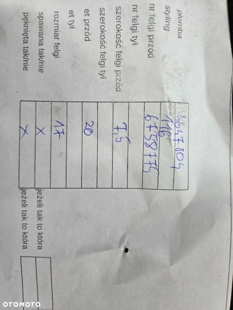 FELGI BMW E60 E61 17 CALI OE 6758775 - 7