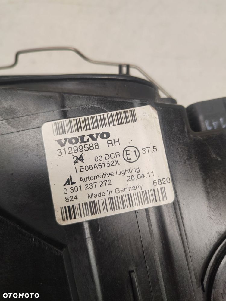 volvo s40 ii v50 lift xenon lampa prawy przód 31299588 - 4