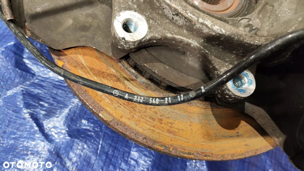 ZWROTNICA TARCZA ZACISK PÓŁOŚ LEWY PRAWY TYŁ MERCEDES CLS W218 3.0 CDI V6 - 10