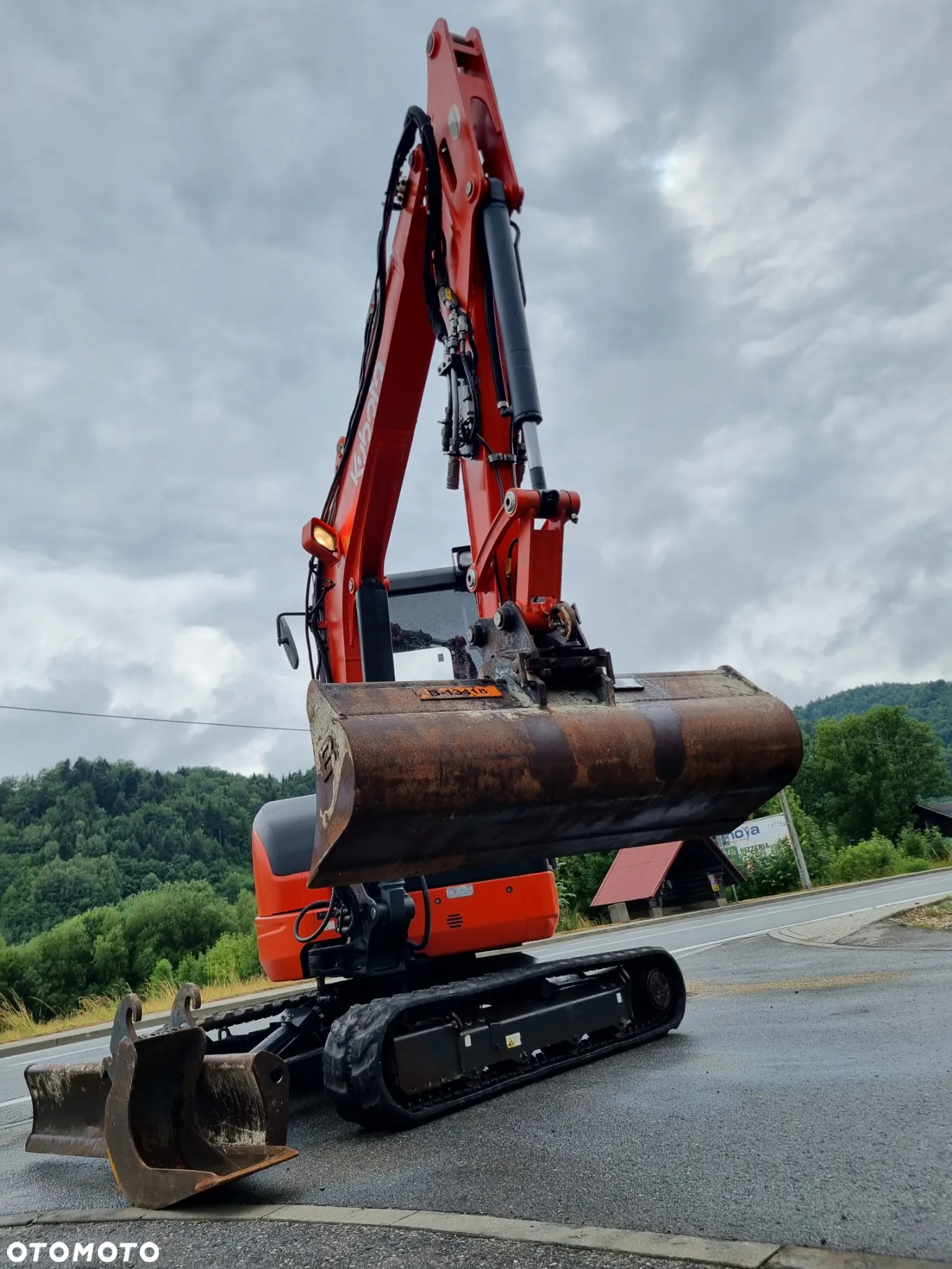 Kubota U35 koparka 3,7 tony 2016r 3sekcje zamki na tłokach  z Norwegi JakNowa 1650h - 32