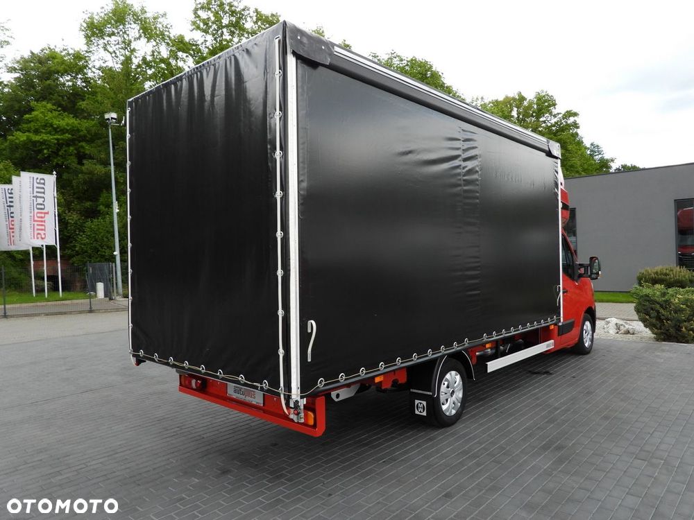 Renault MASTER  PLANDEKA 10 PALET WEBASTO TEMPOMAT LEDY PNEUMATYKA KLIMATYZACJA  165KM - 14