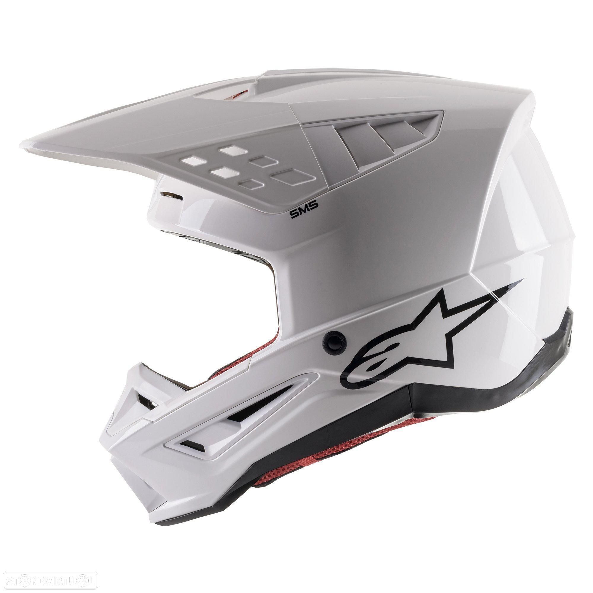 alpinestars capacete s-m5 solid 8303021 - 1