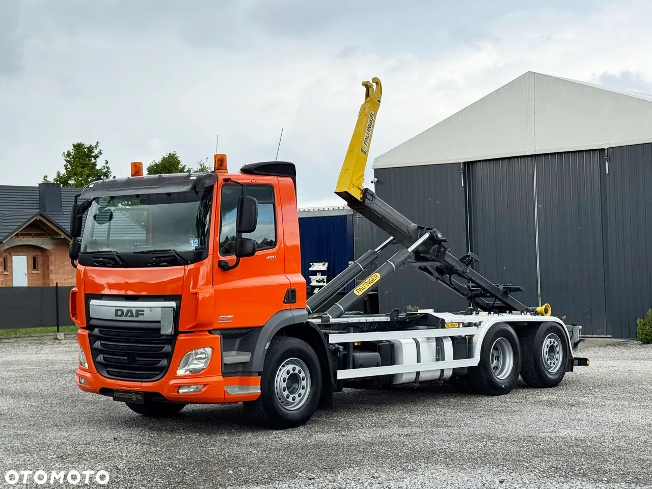 DAF CF 400 / 6X2 / HAKOWIEC / ZABUDOWA PALFINGER - 20 000 KG / Z NIEMIEC - 1