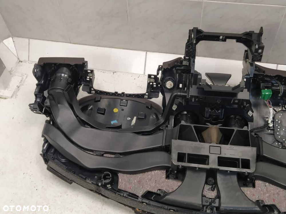 JAGUAR XJ X351 DESKA KONSOLA KOKPIT PODUSZKA POWIETRZNA AIRBAG PASAŻERA KIEROWNICY ZAPINKA NAPINACZ PASÓW BEZPIECZEŃSTWA BRĄZOWA ORYGINAŁ - 38