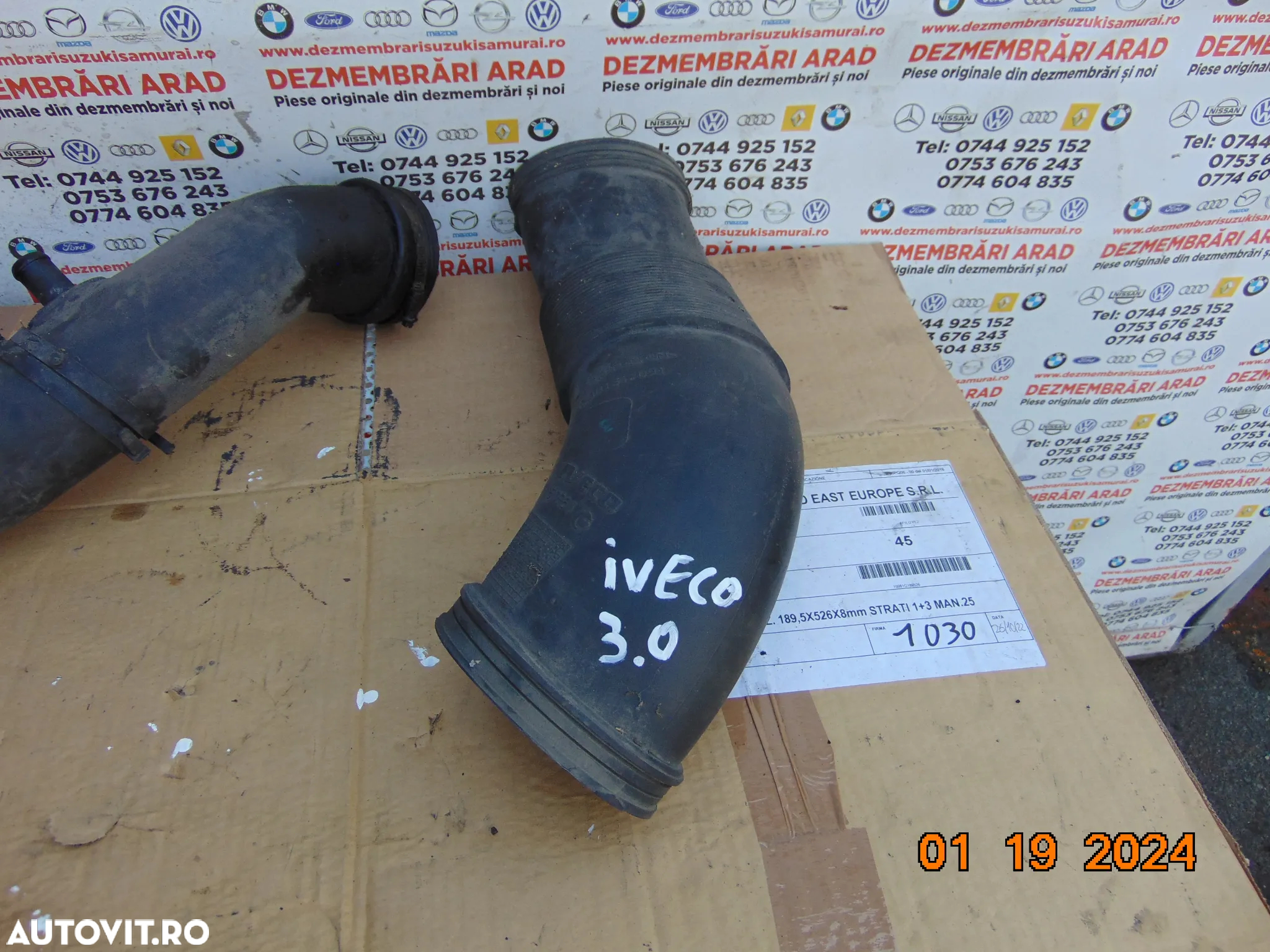 Conducta aer Iveco Daily 3.0 euro 6 dupa 2015 furtun aer conducta admisie aer - 4