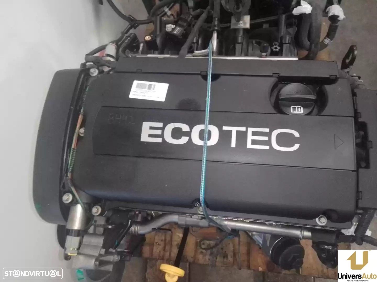 MOTOR COMPLETO CHEVROLET AVEO / KALOS FASTBACK 2008 -F14D4 - 1