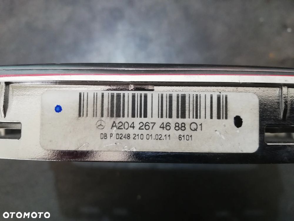 RAMKA LEWARKA ZMIANY BIEGÓW AUTOMAT MERCEDES C W204 A2042674688 - 2