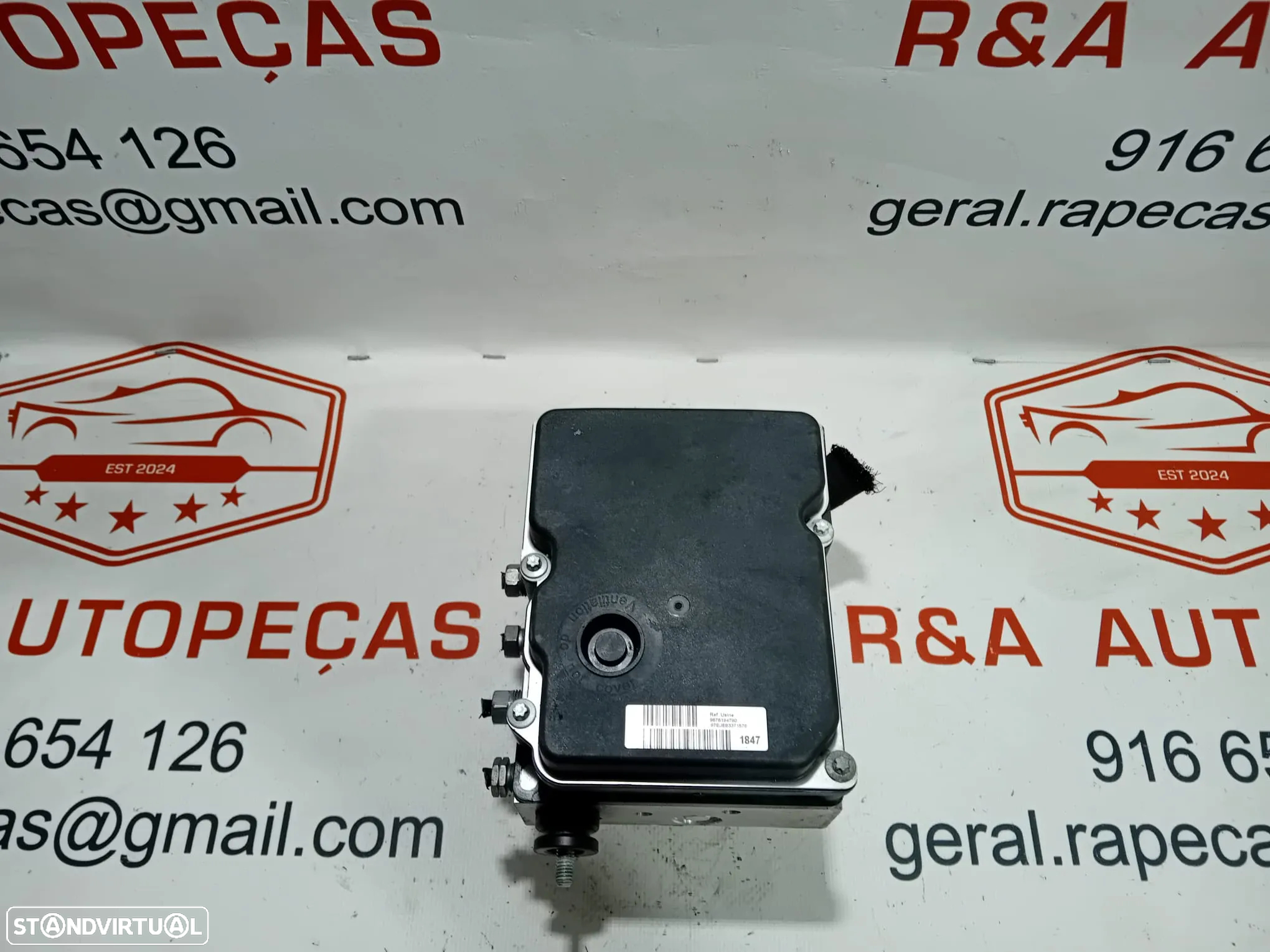 Módulo Abs Peugeot RCZ 0265251233 9666957480 Original - 2