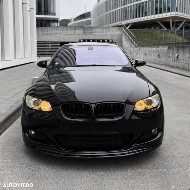Grile Duble Bara Fata Nari M Style BMW E92 E93 Pre-FACELIFT // FACELIFT, Negru Lucios - 3