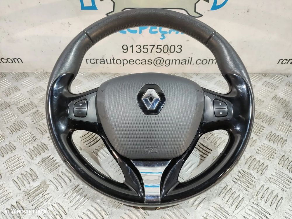 Volante Completo em Pele Multifunções Renault Clio IV 4 - 14