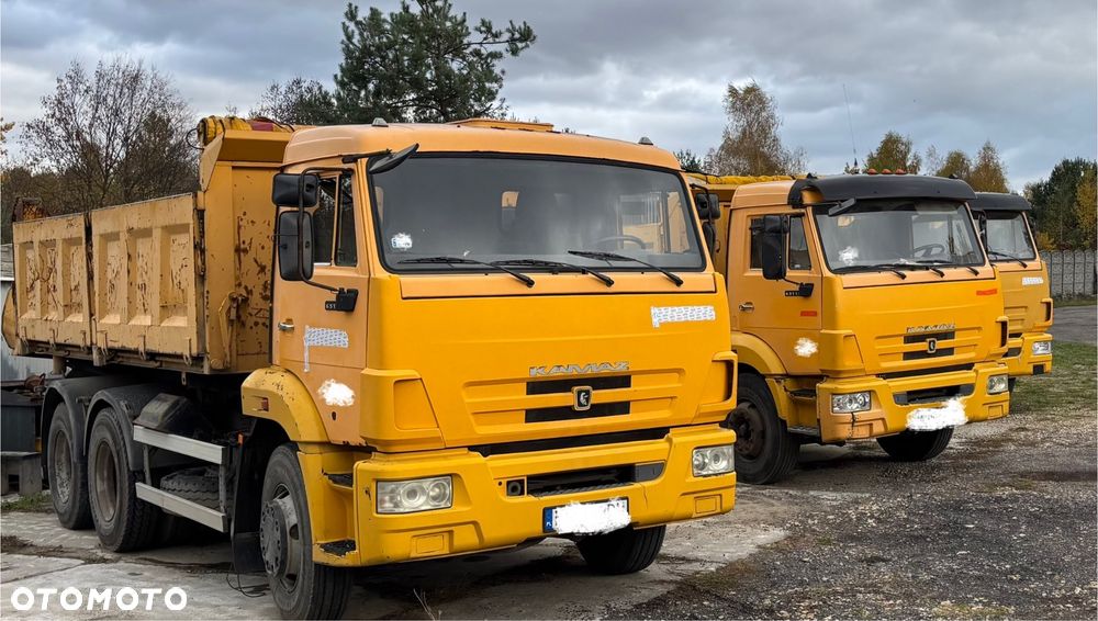 Kamaz 65115 wywrotka 3 stronna kiper 6x4 resor manual połówki 2011r - 5