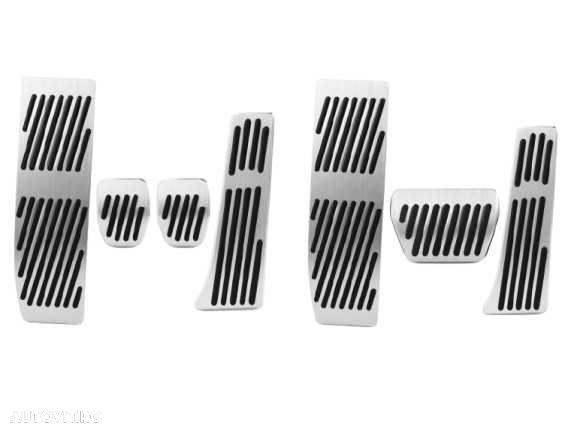 Set Ornamente Pedale Aluminiu BMW Seria E Manual / Automat Plug & Play - 1