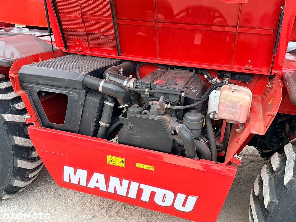 Manitou Ładowarka teleskopowa MANITOU ROTO Mrt 2540 + Privilage 360° obrotowa 2150 2550 1840 PILOT sterowania Kosz Widły manitka silnik Mercedes 2015r Wciagarka dźwig 1 właściciel KLIMA serwisowana Merlo - 37