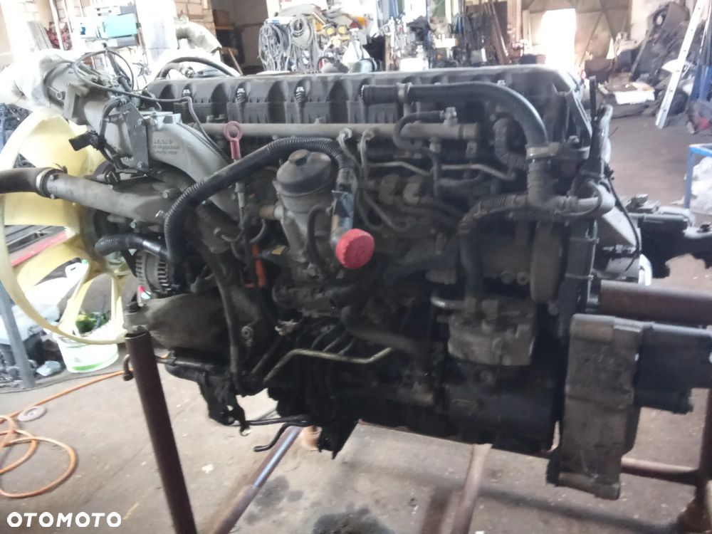 Silnik kompletny Man tgs D1556 9Litrowy uszkodzona miska olejowa - 4