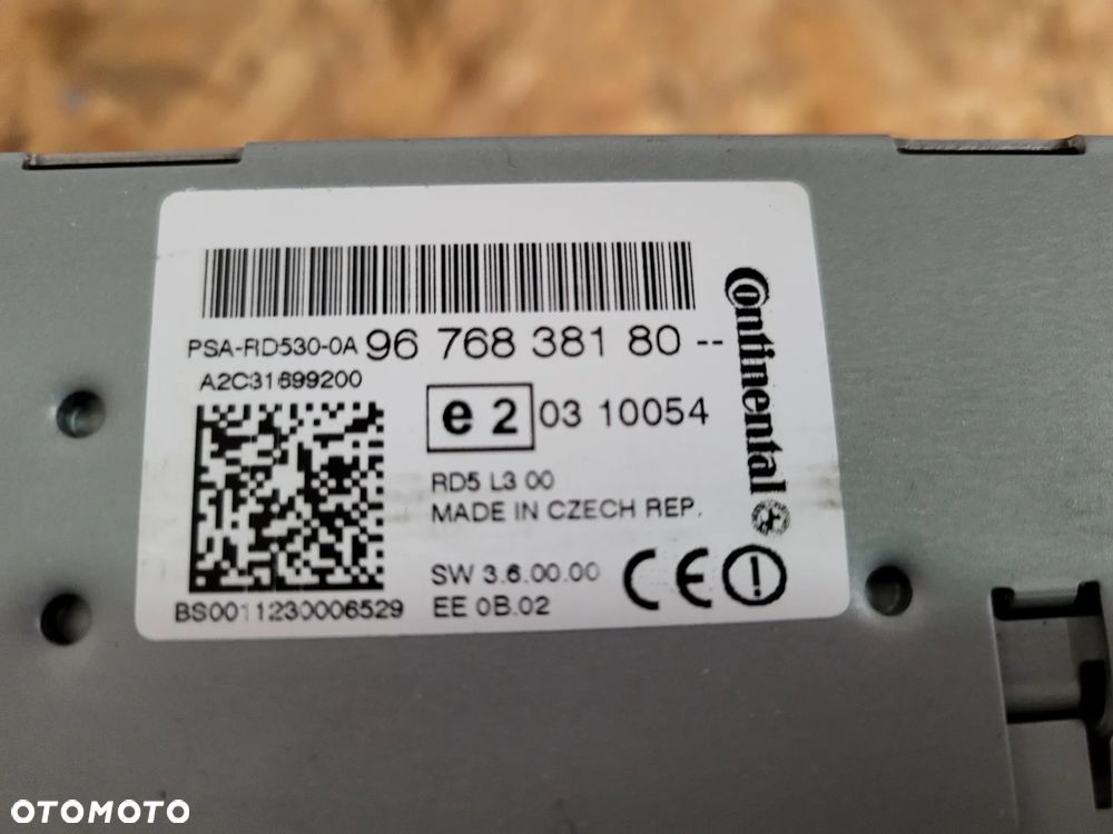 Radio CD Citroen C4 II B7 II - 4