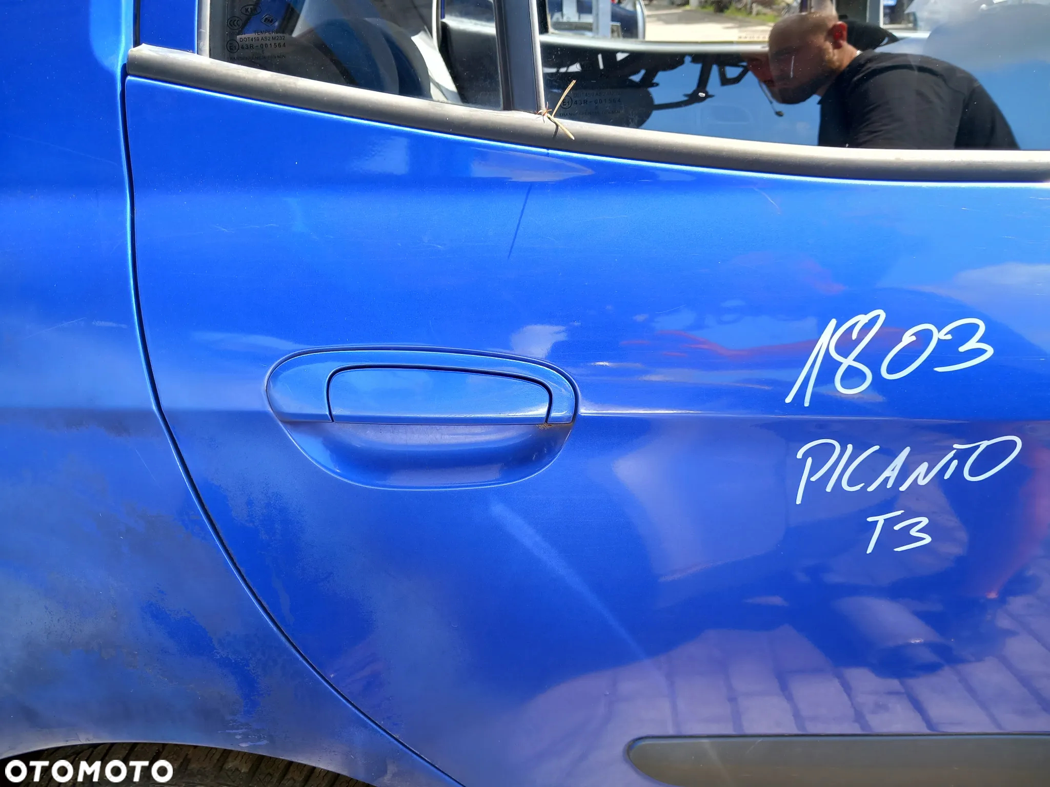 KIA PICANTO DRZWI PRAWE TYLNE PRAWY TYŁ KOLOR: T3 - 2