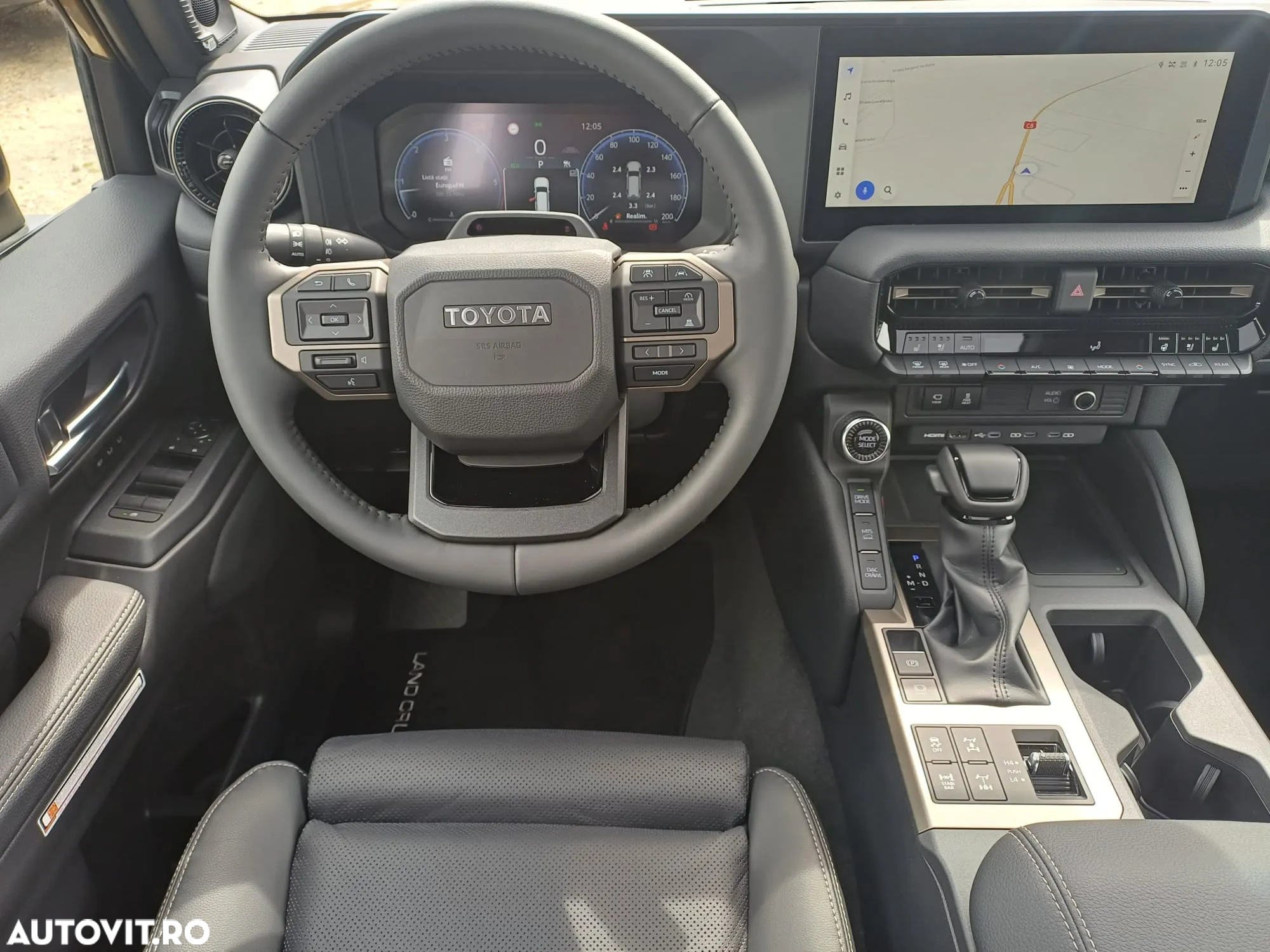 Toyota Land Cruiser 2.8l D-4D 204 CP A/T 7 locuri Luxury AVS Brown - 14