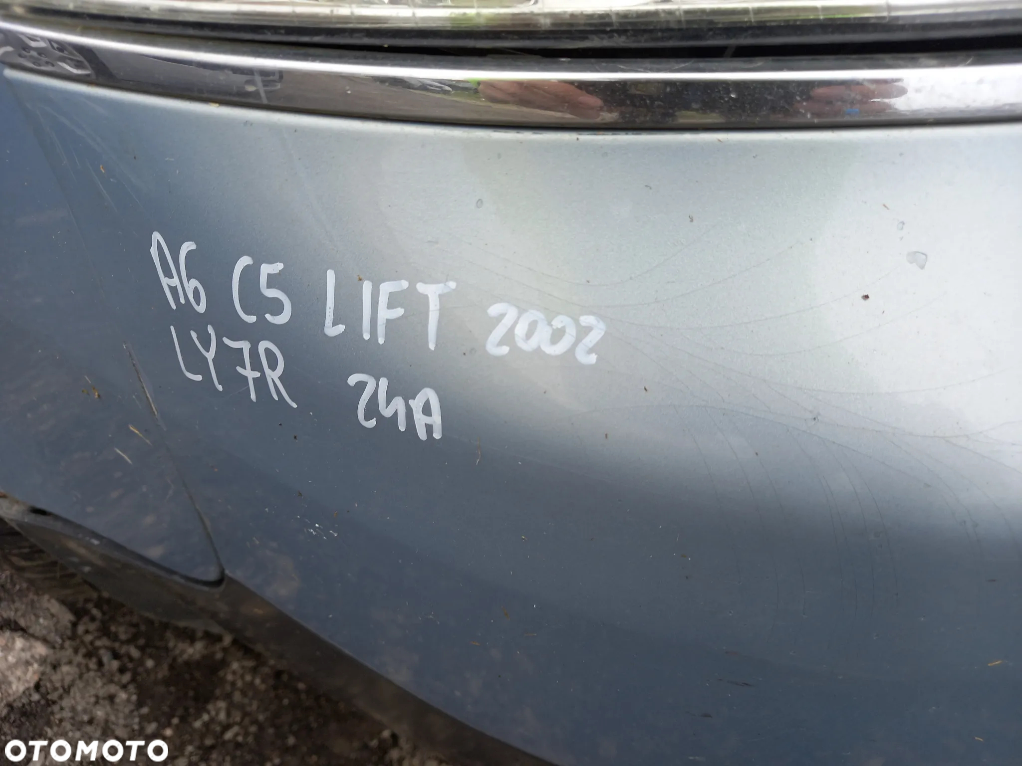 AUDI A6 C5 LIFT ZDERZAK PRZÓD PRZEDNI LY7R - 9