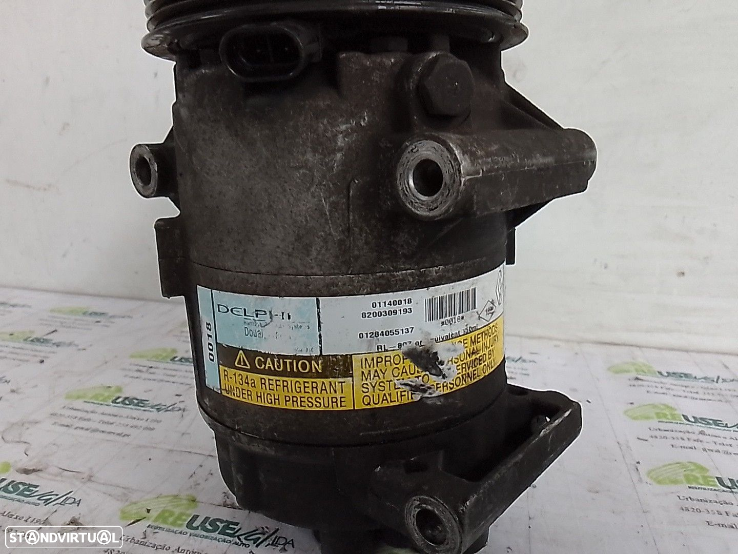 Compressor Do Ar Condicionado Renault Megane Ii Três Volumes (Lm0/1_) - 2