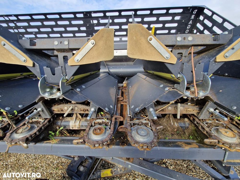 Olimac DRAGO GT 12 RANDURI HEADER PORUMB CU CARUCIOR TRANSPORT COCHET 4WD 9.15M - 11