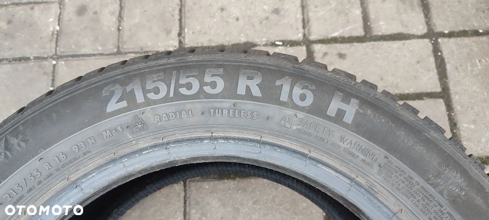 OPONY ZIMOWE 215/55R16 CALI SEMPERIT SPEED GRIP3 (2218) ZIMA 8 mm 2 SZTUKI PARA - 6