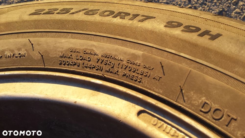 17” - HANKOOK - 225/60 r17 cali – LETNIE Opony KUMHO Optimo - stan BDB - GWARANCJA ! + Możliwy MONTAŻ !! - 4