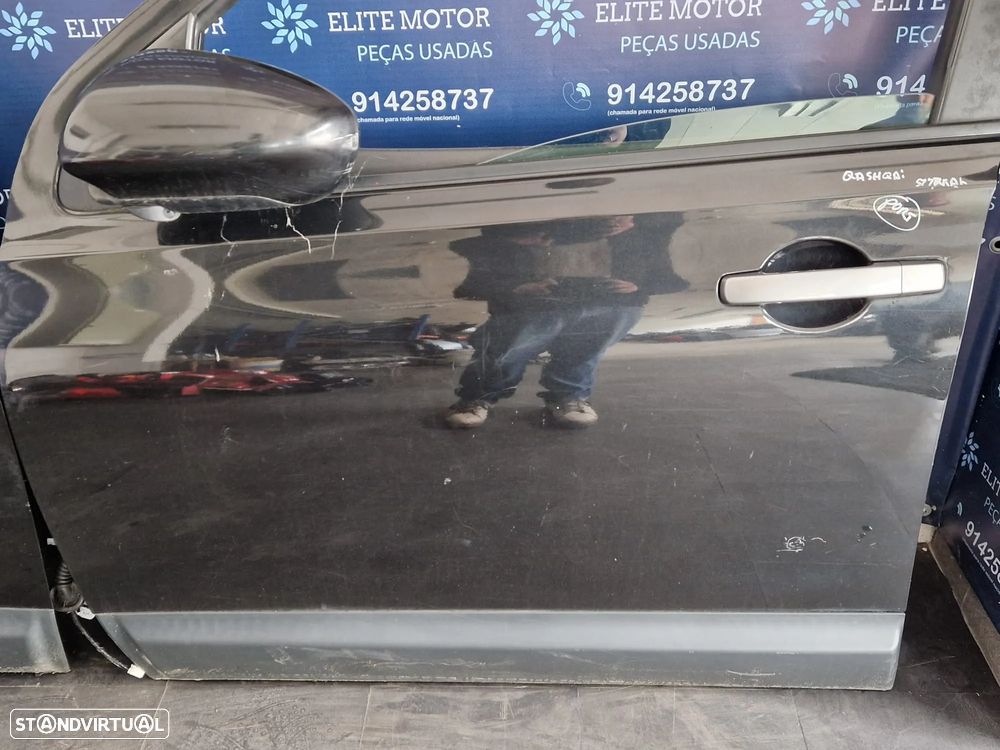 Porta usada NISSAN QASHQAI J10 frente traseira esquerda direita ENVIO GRATIS - 13
